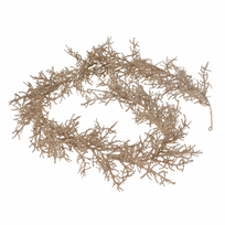 Kalėdinė girlianda GOLD LEAVES, 1.5 m