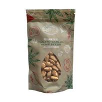 ROASTED migdolai su pomidorais, česnaku ir kanapių sėklomis, 120 g