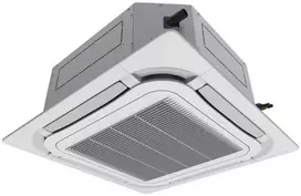 Kasetinė split tipo inverter oro kondicionieriaus U-Match vidinė dalis 3,5/4,0 kW, (grotelės TF05), R32