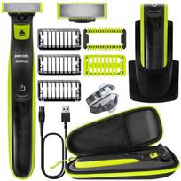 Barzdaskutė "Philips OneBlade" skustuvas QP2724/10 + "Type2" dėklas + 2 kūno priedai + "OneBlade" stovas