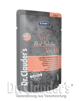 Dr.Clauder's Best Selection No4 šlapias maistas su lašiša,vištiena ir bolivine balanda 85g