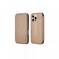 Auksinis dėklas "HDD Classic Wallet Case" telefonui Apple iPhone 13 / 14