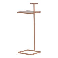 Šoninis stalas iš metalo 22x22 cm Toste – WOOOD