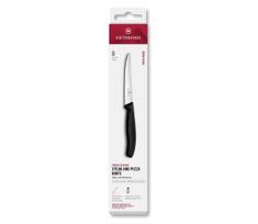 Victorinox - SWISS CLASSIC kepsnio peilių rinkinys 11 cm, 6 vnt., juodas