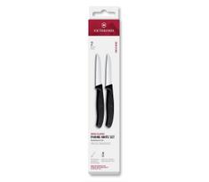 Victorinox - virtuvinių peilių rinkinys daržovėms SWISS CLASSIC 8 cm, 2 vnt., juodas