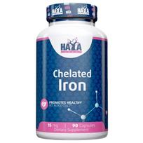 Haya Labs Chelated Iron 15 mg - 90 kapsulės