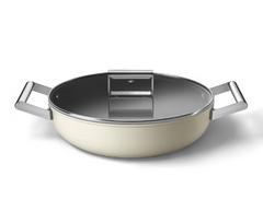 Troškintuvas su dangčiu SMEG DPF2812CRM, Ø 24 cm, 4,3 l