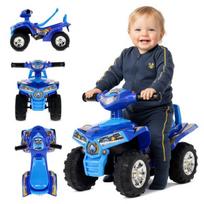 Sun Baby triratukas Quad vaikui, mėlynas - garsai ir šviesos, 12 mėn.+, apkrova 25 kg, daiktadėžė, Sun Baby triratukas Quad vaikui, mėlynas - garsai ir šviesos, 12 mėn.+, apkrova 25 kg, daiktadėžė