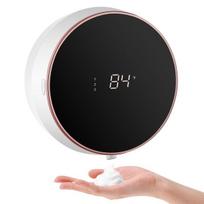 Sieninis automatinis muilo LED dozatorius, baltas