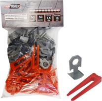 Awtools AW30363 plytelių išlyginimo 50 pleištų ir 50 spaustukų. (AW30363)