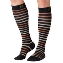 SOLIDEA Bamboo Stripe Game Perseo kompresinės kojinės iki kelių