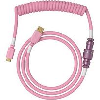 Glorious GMMK Coiled Cable Pixel Pink, Spiralkabel, USB-C/USB-A - pink GLO-KB-ACC-CBL-COIL-PPNK