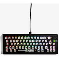 Glorious GMMK 3 Pro 65 % Custom Gaming-Tastatur - Barebone, ISO-Layout, schwarz GLO-KB-GMMK3-PRO-65-BB-W-BLK-ISO