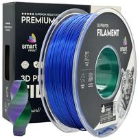 3D Plastikas – Filamentas PLA Silk Tri Color mėlynas žalias violetinis | 1.75 mm, 1 kg | SPrint