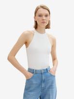TOM TAILOR DENIM Moteriški marškinėliai be rankovių