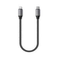 Satechi USB-C to Lightning cable, 25 cm, MFi certified, 60W, for fast charging and data transfer for iPhone and iPad