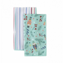Tea Towels Arbatos rankšluosčiai Nutcracker/Stripes