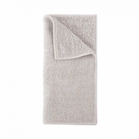Lyocell Microfiber Plush Hand Towel Mikropluošto pliušinis rankšluostis rankoms Oatmeal