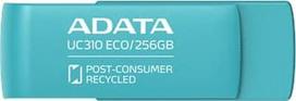 Adata | USB Flash Drive | UC310 ECO | 256GB | USB 3.2 Gen1 | Green