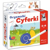 Piešimo kortelės Doodle Skaičiai 3-6l KS0668