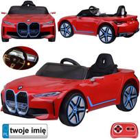 Akumuliatorinis elektrinis automobilis BMW i4 vaikams, nuotolinio valdymo pultas PA0310 CZ