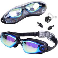 SET UV ANTI-FOG plaukimo akiniai + ausų ir nosies kištukai SP0792 ZL