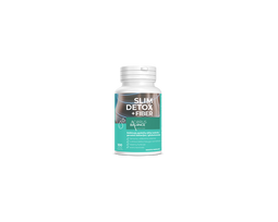 Slim detox fiber+, skaidulos kapsulėse, žarnynui, Acorus Balance, 100 vnt.