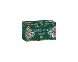 Su moringa, žalioji arbata, ETNO, 20 pakelių