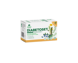 Diabetoset, žolelių arbata, su cinku ir chromu, Švenčionių vaistažolės, 20 pakelių