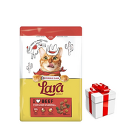 VERSELE-LAGA Lara Adult Beef 1.9kg - Suaugusių kačių ėdalas su jautienos skoniu + Staigmena katei