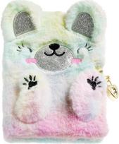 Dienoraštis B2F SECRET DIARY BEAR su spynele, kailinis, 80 l., 80 g - Nėra Autoriaus