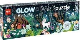 Dėlionė APLI MAGIC FOREST (šviečia tamsoje) 200 det.