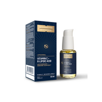 Quicksilver Scientific Liposomal Vitamin C with R-Lipoic Acid Liposominis vitaminas C su R-lipoine rūgštimi Lemon