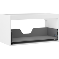 Mexen Box-A spintelei po kriaukle 90 cm korpusas, 1 stalčius, baltas matinis - 91AX0-0900-470-1-01