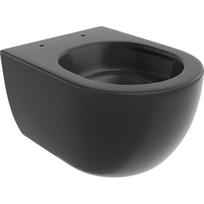 Mexen Carmen WC puodai Rimless Tornado, juodai matinė - 3388XX85T