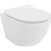 Mexen Lena WC dubuo be apvado Tornado su lėtai nusileidžiančia dangteliu slim, duroplast, balta blizgi - 30224000T