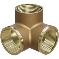 Mexen BRASS žalvarinis trišakis 3D 1/2 vidinis x 1/2 vidinis x 1/2 vidinis - W97425-121212