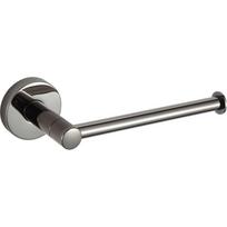 Mexen Remo tualetinio popieriaus laikiklis, juodas chromas - 70507330-73