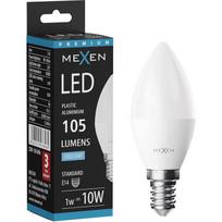 Mexen Nova LED lemputė E14, C37, 1W, Šalta - 6500K, 105 lm - L102-E14-0165-01