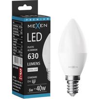 Mexen Nova LED lemputė E14, C37, 6W, Neutralus - 4000K, 630 lm - L102-E14-0640-01