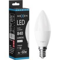 Mexen Nova LED lemputė E14, C37, 8W, Neutralus - 4000K, 840 lm - L102-E14-0840-01