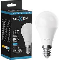Mexen Nova LED lemputė E14, G45, 10W, Šalta - 6500K, 1055 lm - L101-E14-1065-01