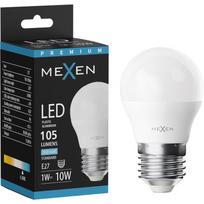 Mexen Nova LED lemputė E27, G45, 1W, Šaltai balta - 6500K, 105 lm - L101-E27-0165-01