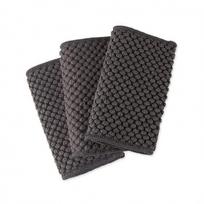 Norwex Counter Cloths Daugiafunkcių audinių virtuvei rinkinys, Black Onyx