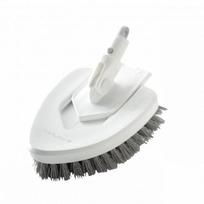 Norwex Tub And Tile Cleaning Trikampis antgalis su šereliais ir rankena, 1 vnt.