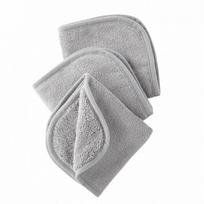 Norwex Ultra-Plush Body and Face Pack Pliušinės kūno ir veido servetėlės, Grey