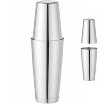 2 Dalių Bostono Kokteilių Kokteilių Plaktuvas "tin On Tin" 0,8 L - Sidabrinis