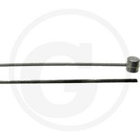 Trosas su statiniu cilindru 2,00 mm x 2500 mm. Skersmuo 9,00 mm Ø x aukštis 9,00 mm