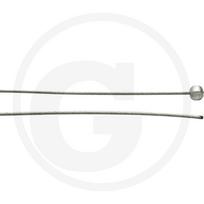 Trosas su statiniu cilindru 1,20 mm x 3000 mm. Skersmuo 6,00 mm Ø x aukštis 3,00 mm