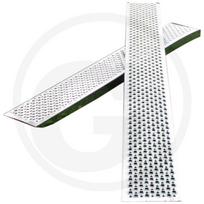 Aliuminė užvažiavimo rampa tiesi 2,5 metro 26 cm plotis 1000 kg